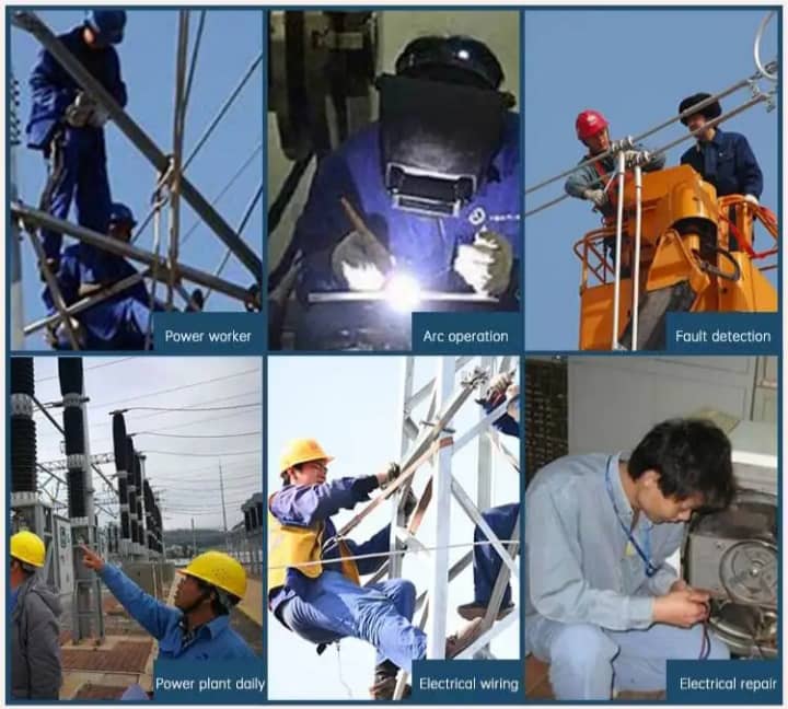 Équipements pour travaux électriques
