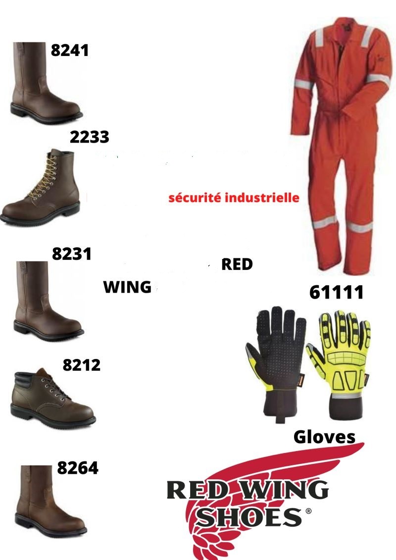 Bottes et chaussures Red Wing